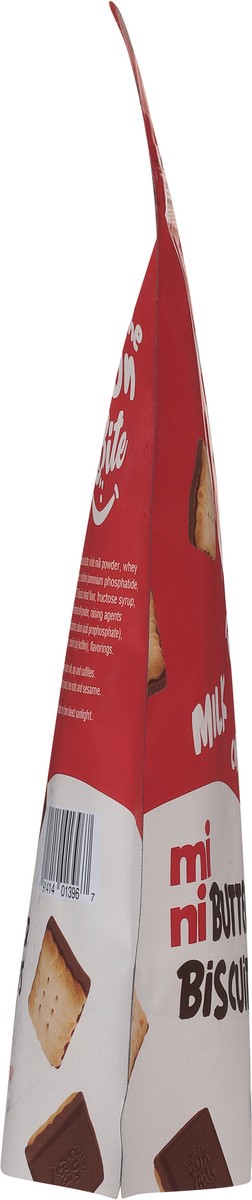 slide 13 of 13, Just the Fun Bite Mini Milk Chocolate Covered Butter Biscuits - 3.53 oz, 3.53 oz
