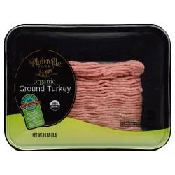 Plainville Farms Organic Ground Turkey 16 oz