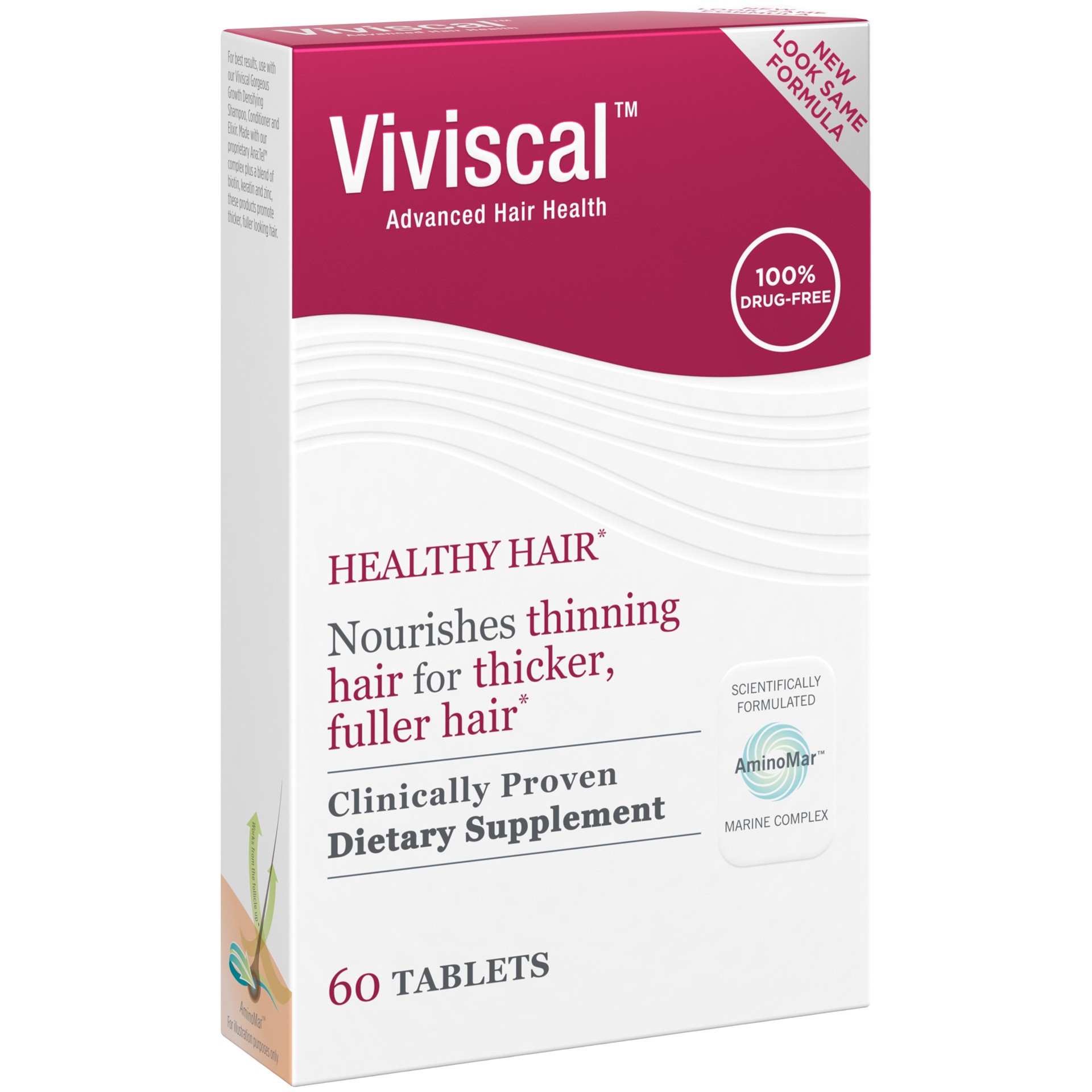 slide 2 of 4, Viviscal Healthy Hair, 60 ct