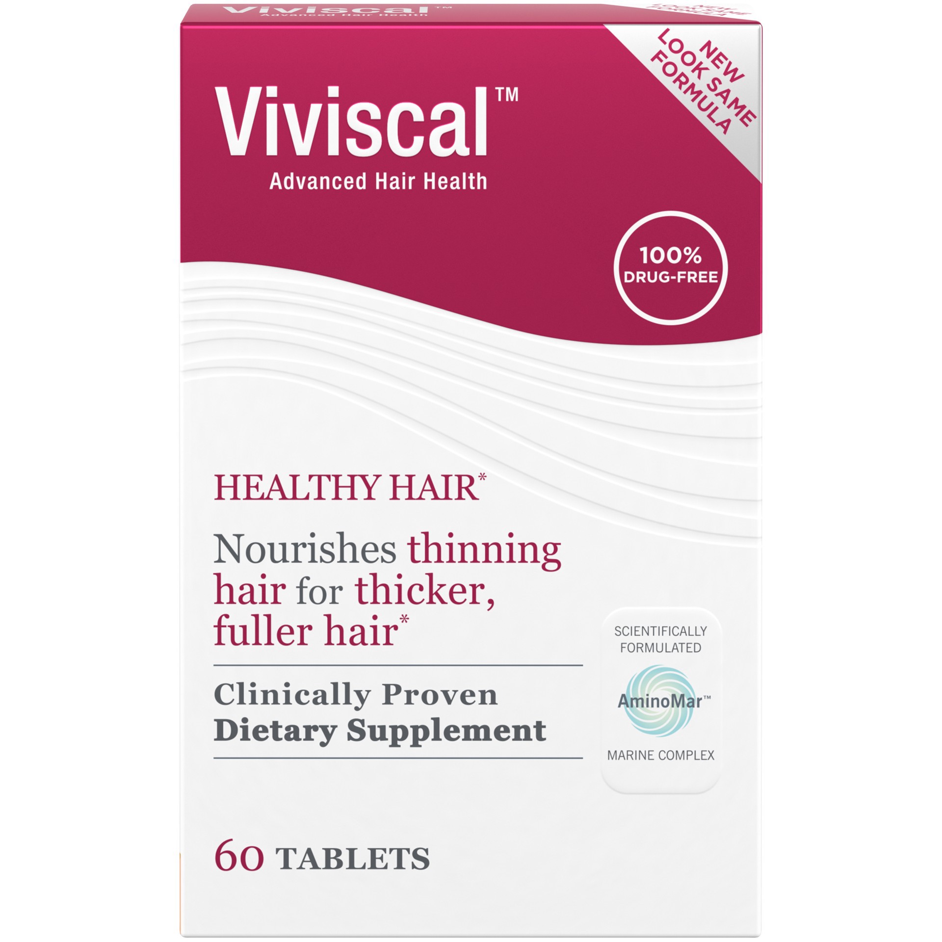 slide 1 of 4, Viviscal Healthy Hair, 60 ct