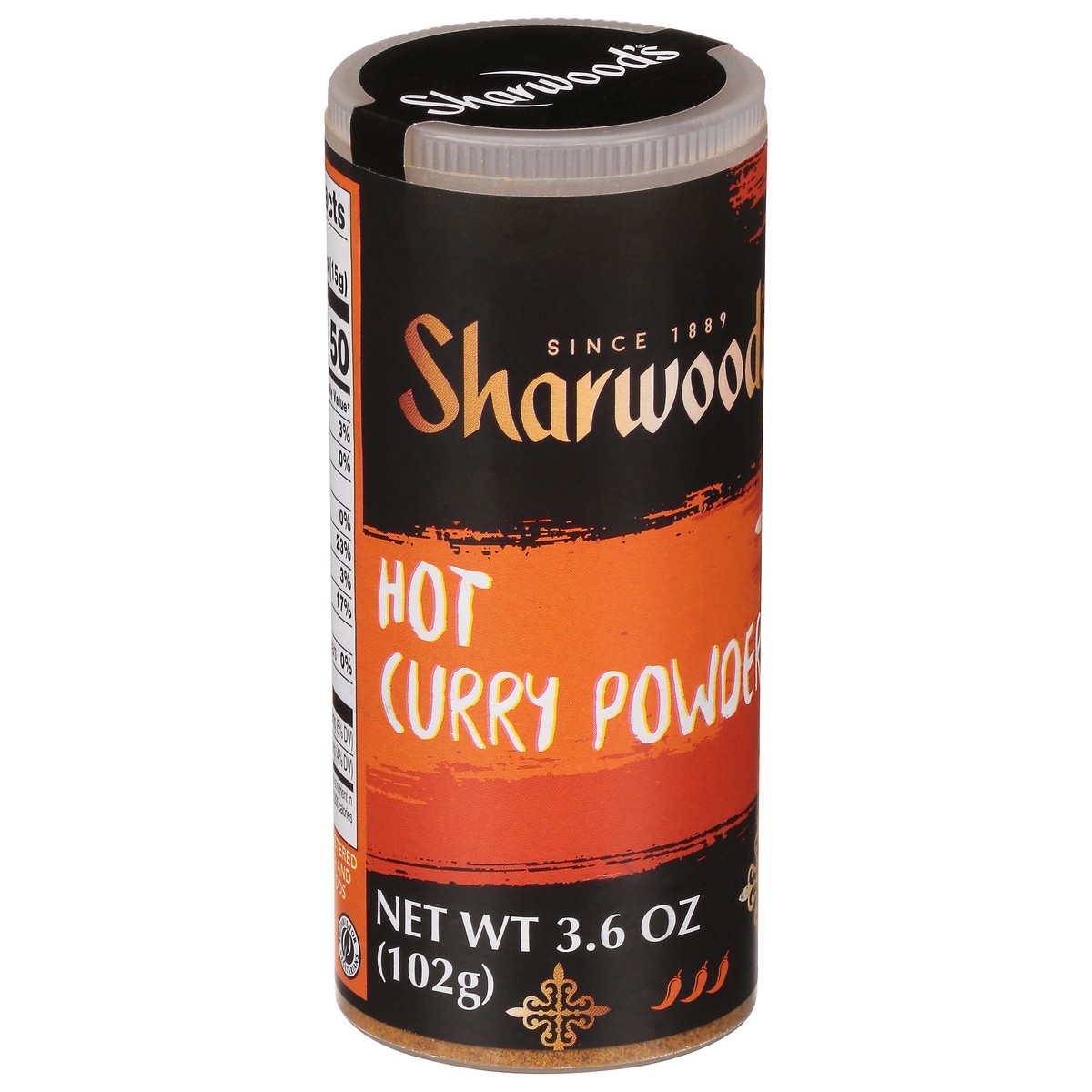 slide 8 of 9, Sharwood's Hot Curry Powder 3.6 oz, 3.6 oz