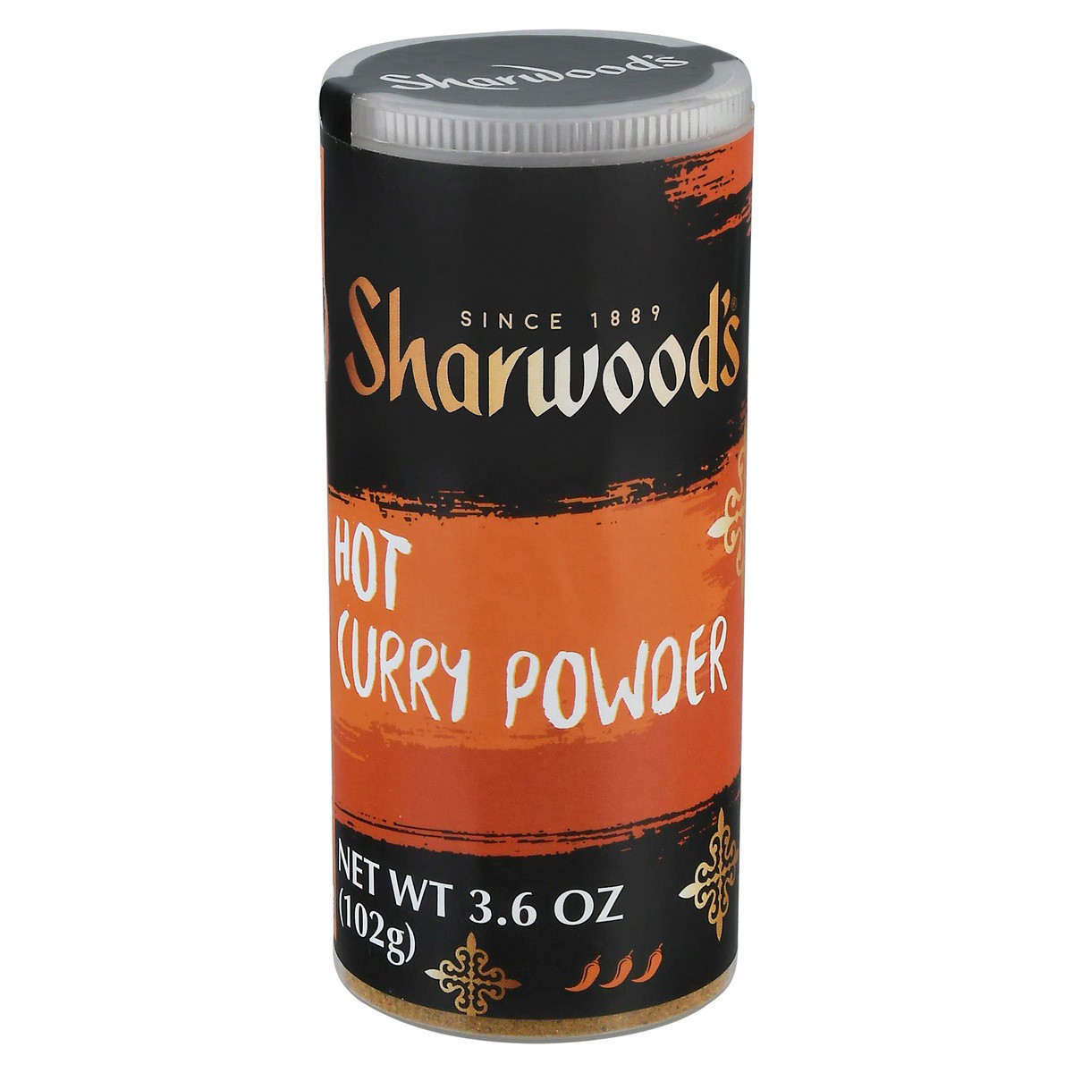 slide 1 of 9, Sharwood's Hot Curry Powder 3.6 oz, 3.6 oz