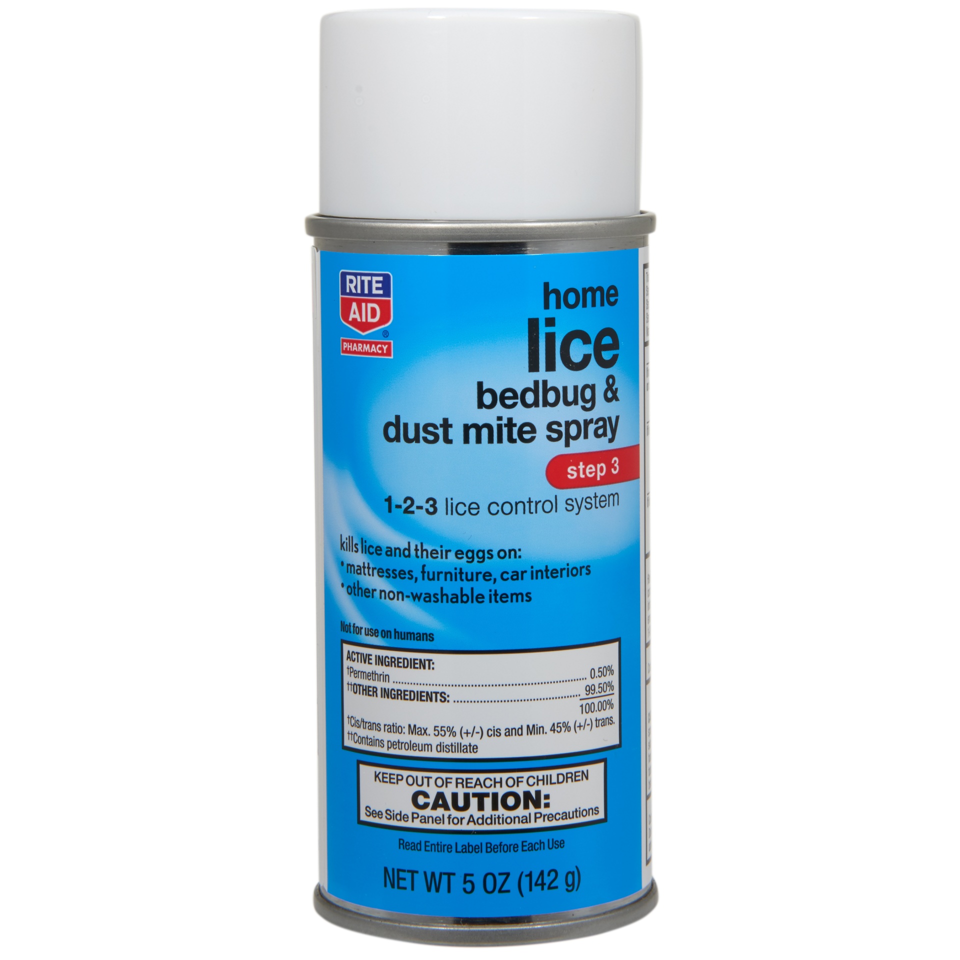 slide 1 of 3, Rite Aid Home Lice Bedbug & Dust Mite Spray, Step 3, 5 oz