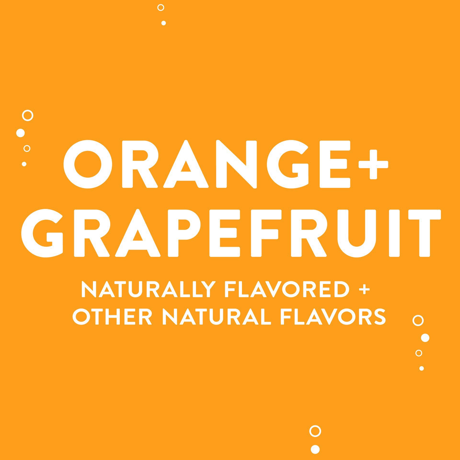 slide 45 of 45, AHA Sparkling Water, Orange Grapefruit Flavored Water, 96 fl oz