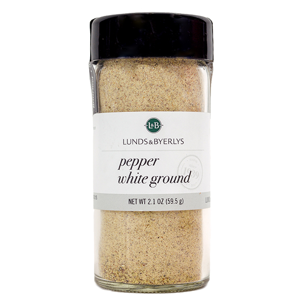 slide 1 of 1, L&B Ground White Pepper, 2.1 oz