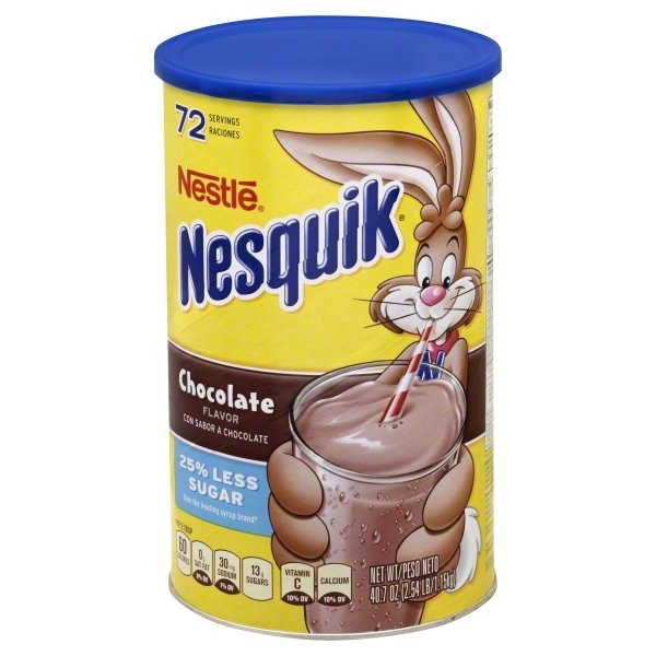 slide 1 of 3, Nesquik Powder Drink Mix Chocolate Flavor - 40.7 oz, 40.7 oz