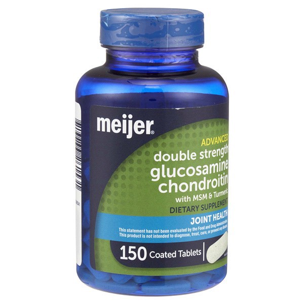 slide 5 of 29, MEIJER WELLNESS Meijer Glucosamine Chondroitin With Vitamin D3 & Msm, 150 ct