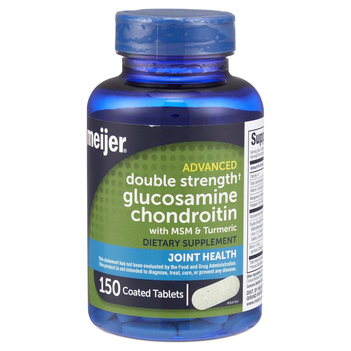 slide 24 of 29, MEIJER WELLNESS Meijer Glucosamine Chondroitin With Vitamin D3 & Msm, 150 ct
