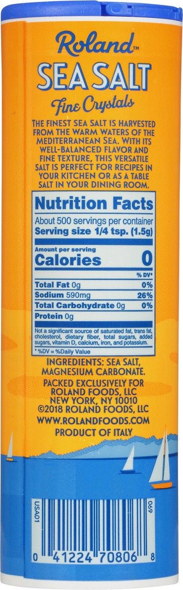 slide 10 of 11, Roland Fine Sea Salt Crystals, 26 oz