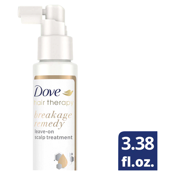 slide 1 of 1, Dove Beauty Hair Therapy Breakage Remedy with Nutrient-Lock Serum Leave-On Treatment, 3.38 oz