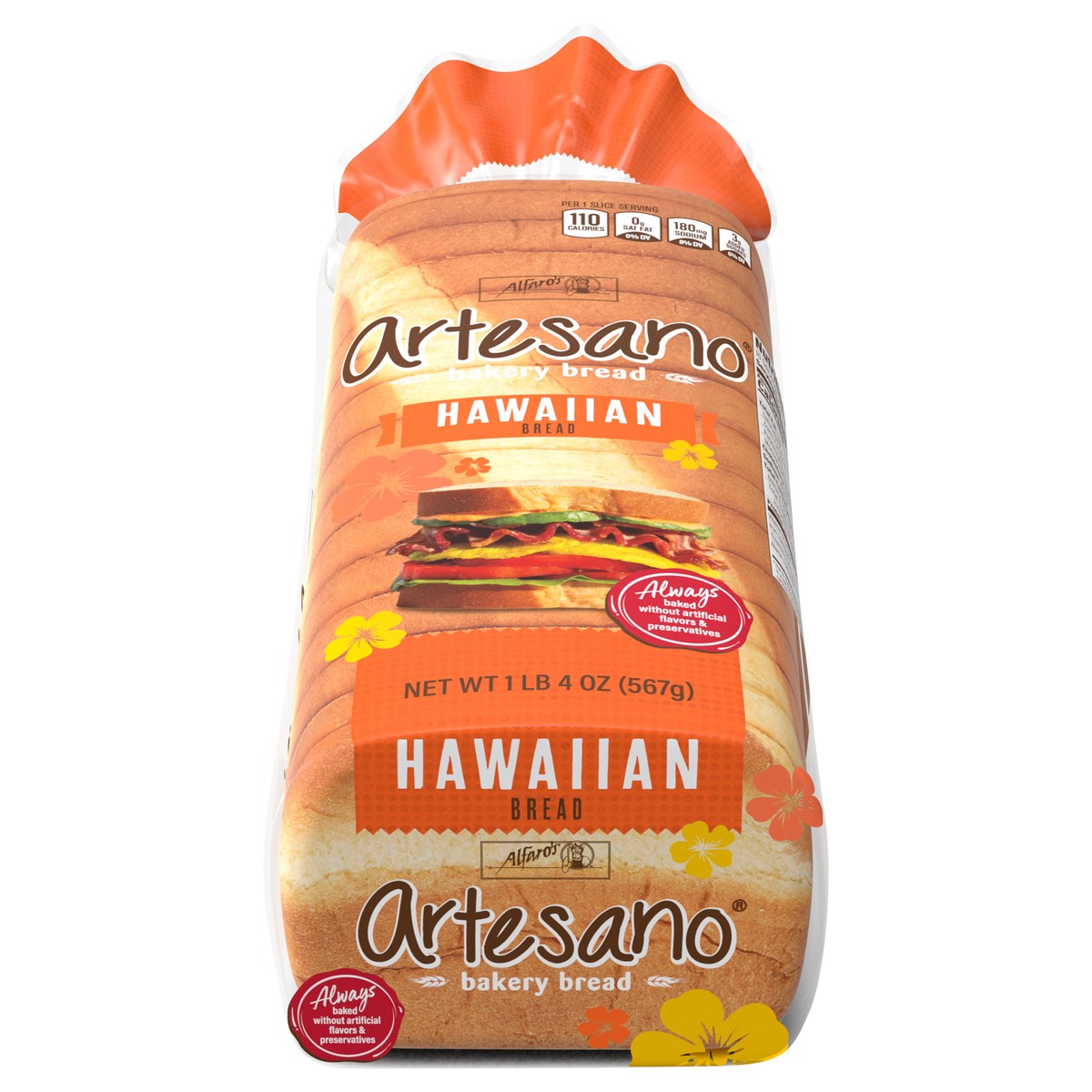 slide 7 of 14, Alfaros Alfaro's Artesano Hawaiian Bread, 20 oz, 20 oz