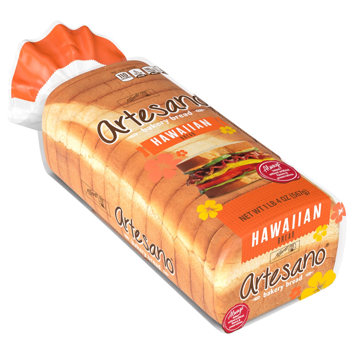 slide 4 of 14, Alfaros Alfaro's Artesano Hawaiian Bread, 20 oz, 20 oz