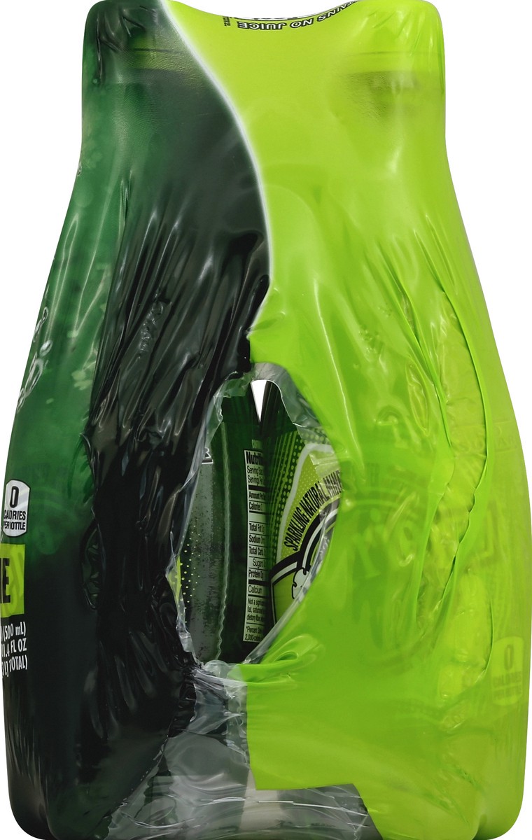 slide 3 of 4, Perrier Lime Flavored Sparkling Water, 16.9 FL OZ Plastic Water Bottle (6 Count), 101.4 oz