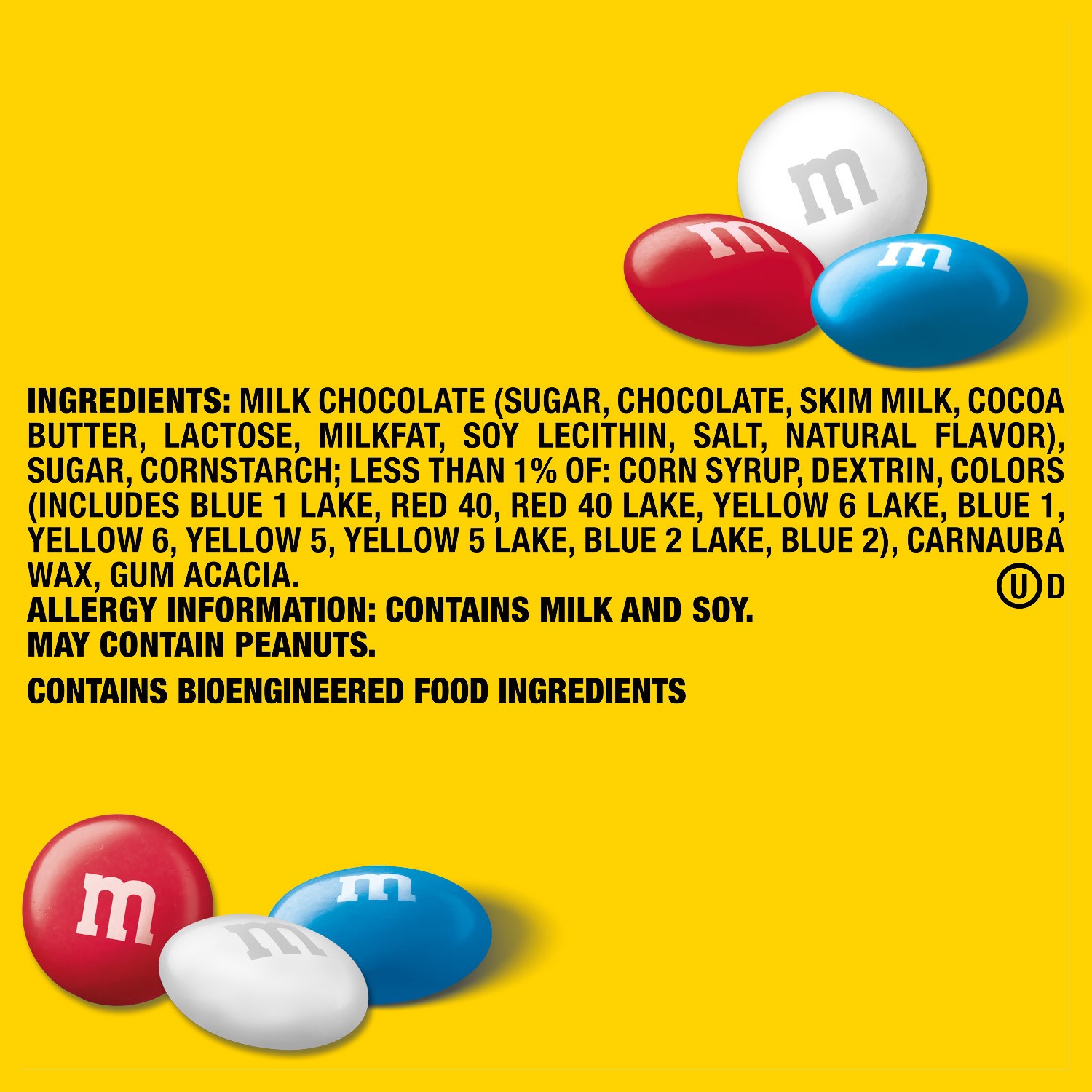 slide 2 of 8, M&M'S Milk Chocolate Red, White, & Blue America Mix Bulk Candy Jar, 62oz, 62 oz