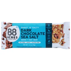 88 Acres Chocolate Sea Salt Bar Snack - 1.6 oz