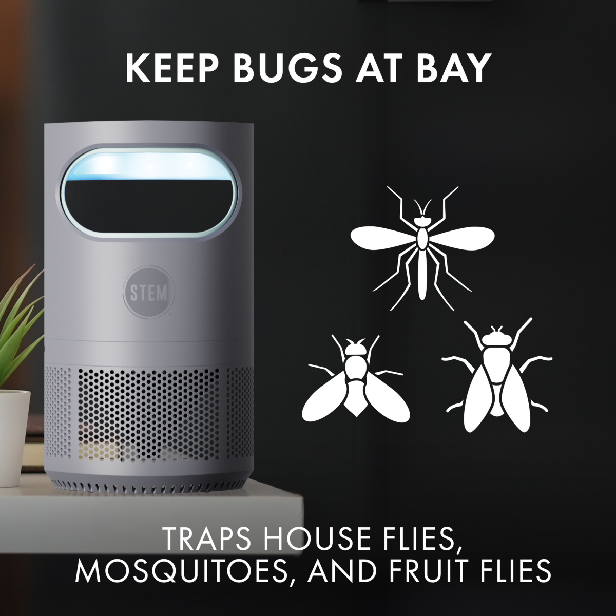 slide 27 of 29, STEM Glue Trap Rell Pads for STEM Flying Insect Fan Trap Device, 5 Count, 5 ct