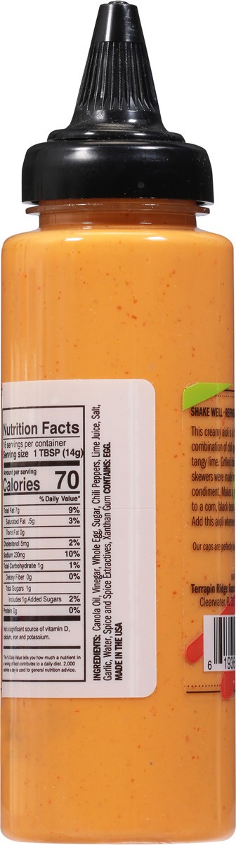 slide 2 of 9, Terrapin Ridge Farms Squeeze Garnishing Chile Lime Aioli Sauce - 8.25 oz, 8.25 oz