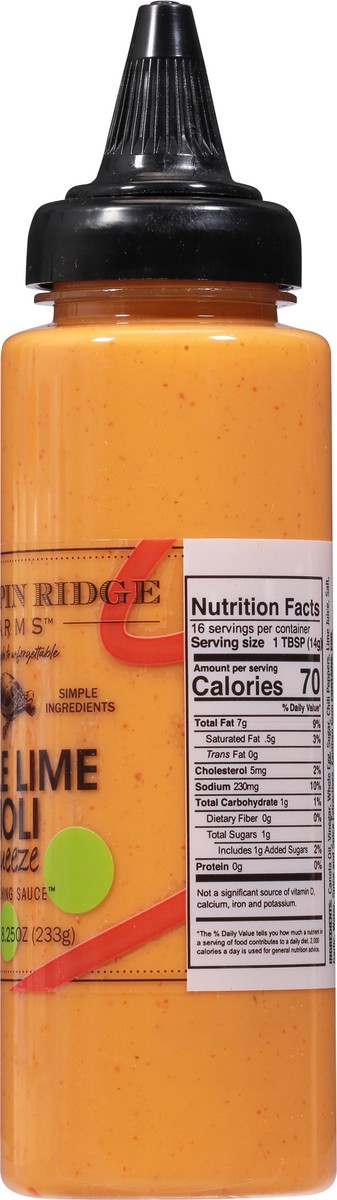 slide 3 of 9, Terrapin Ridge Farms Squeeze Garnishing Chile Lime Aioli Sauce - 8.25 oz, 8.25 oz