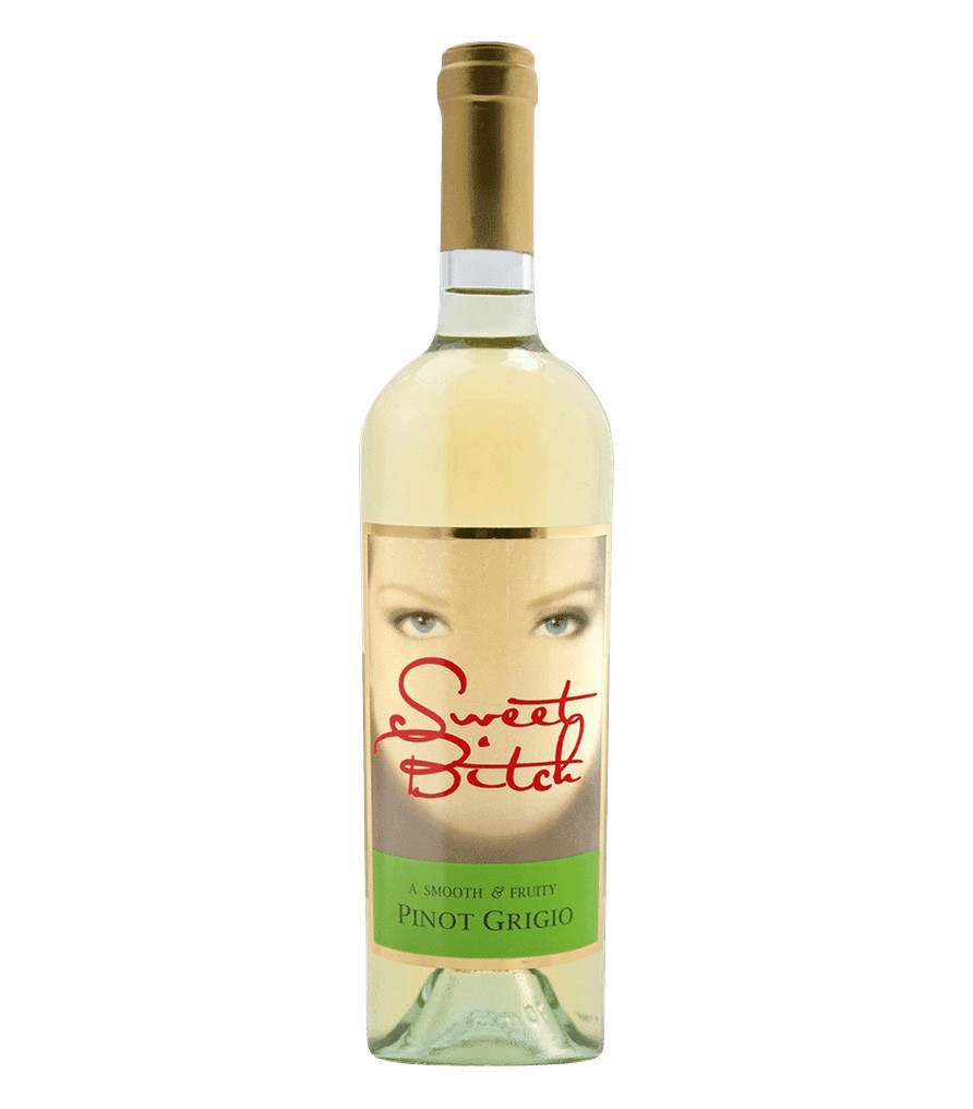 slide 1 of 1, Sweet Bitch Pinot Grigio, 750 ml