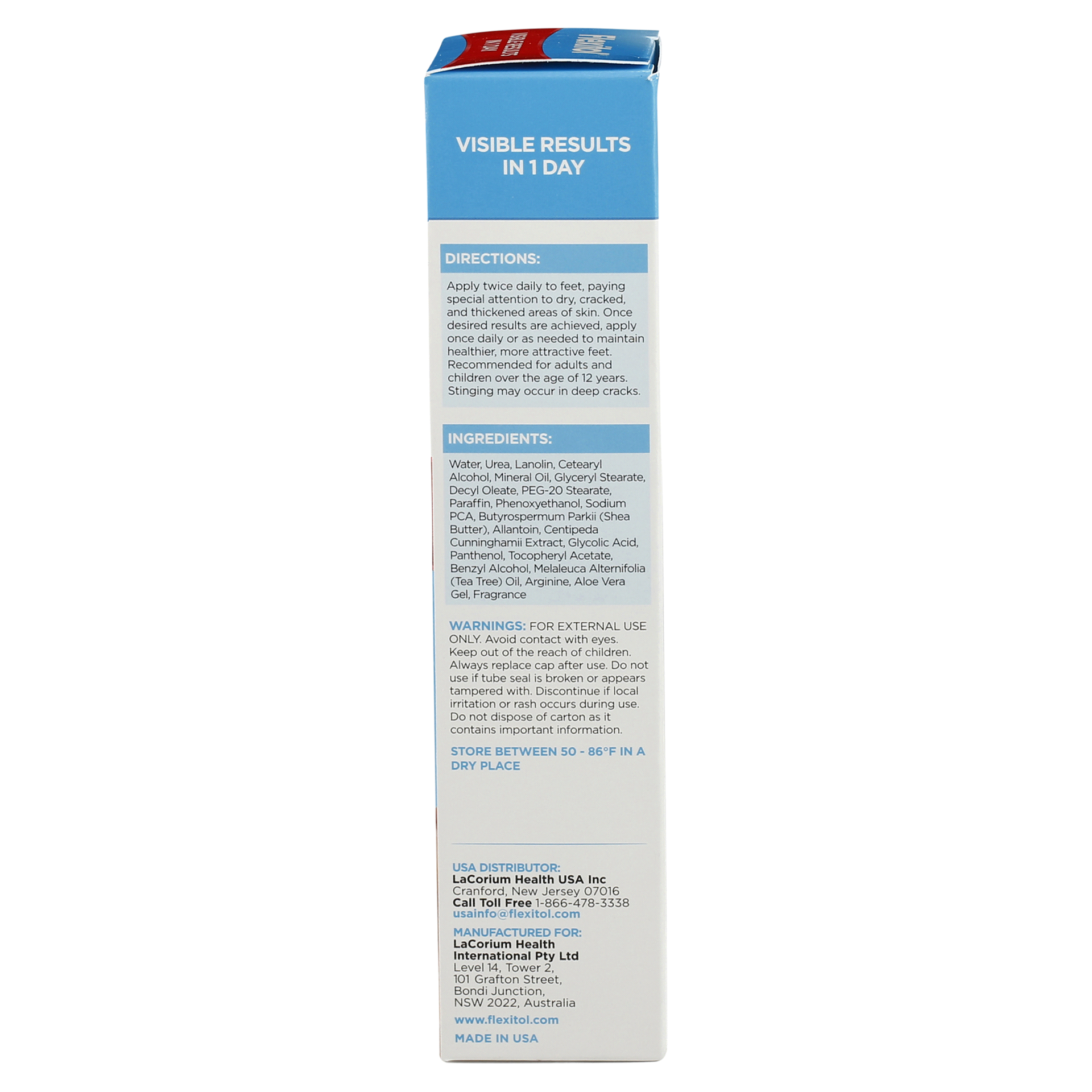 slide 5 of 5, Flexitol Heel Balm, 4 oz