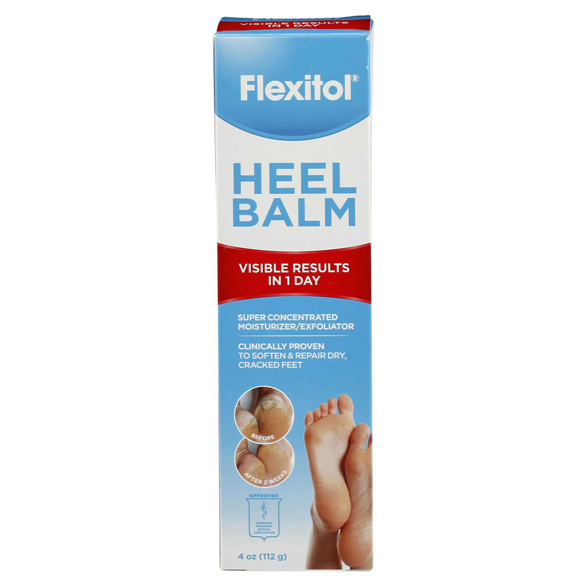 slide 1 of 5, Flexitol Heel Balm, 4 oz