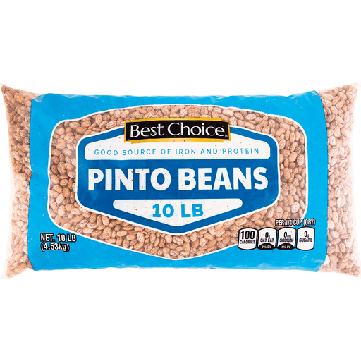 slide 1 of 1, Best Choice Pinto Beans, 160 oz