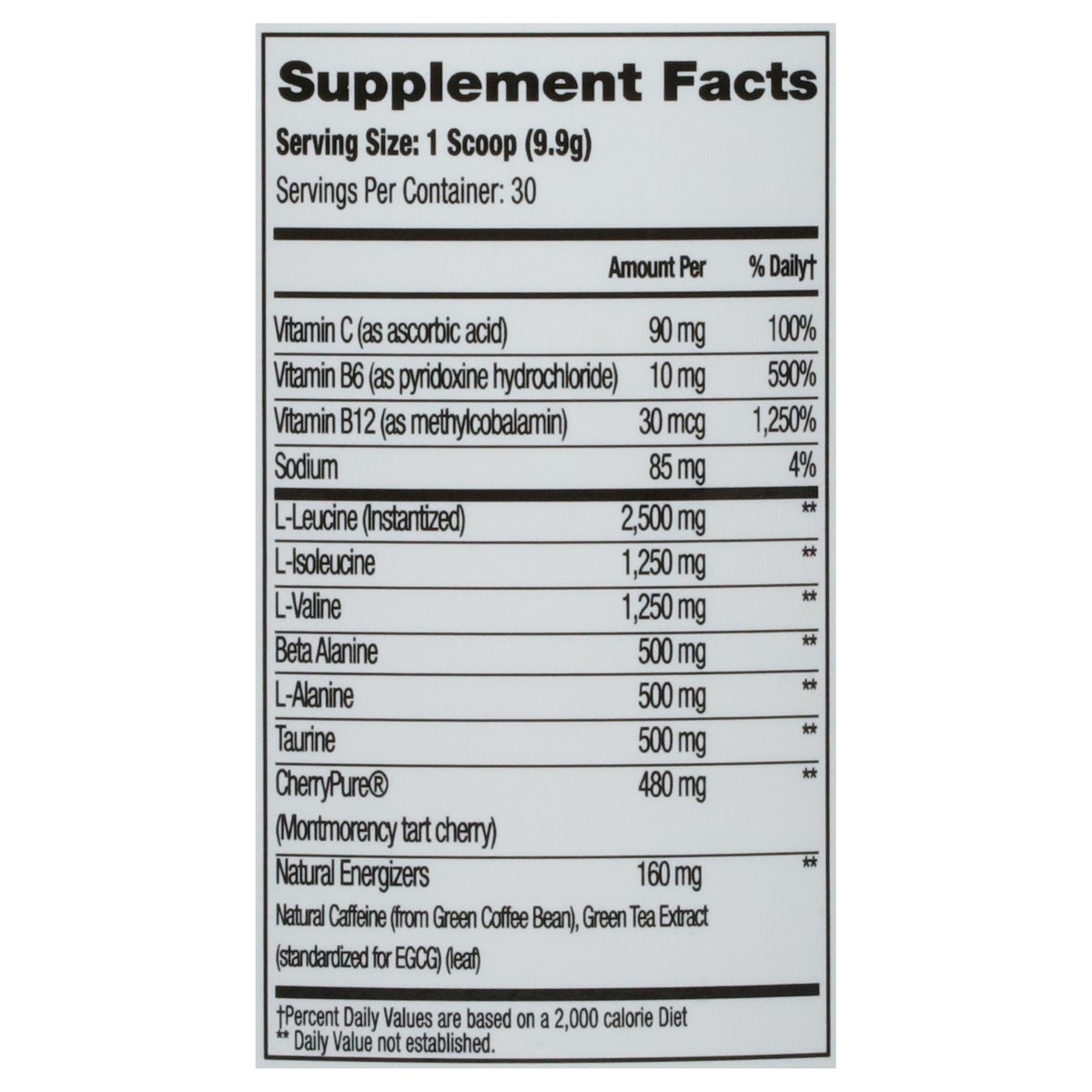 slide 5 of 12, Performance Inspired Nutrition Berry Flavor BCAA with Energy 10.48 oz, 10.48 oz
