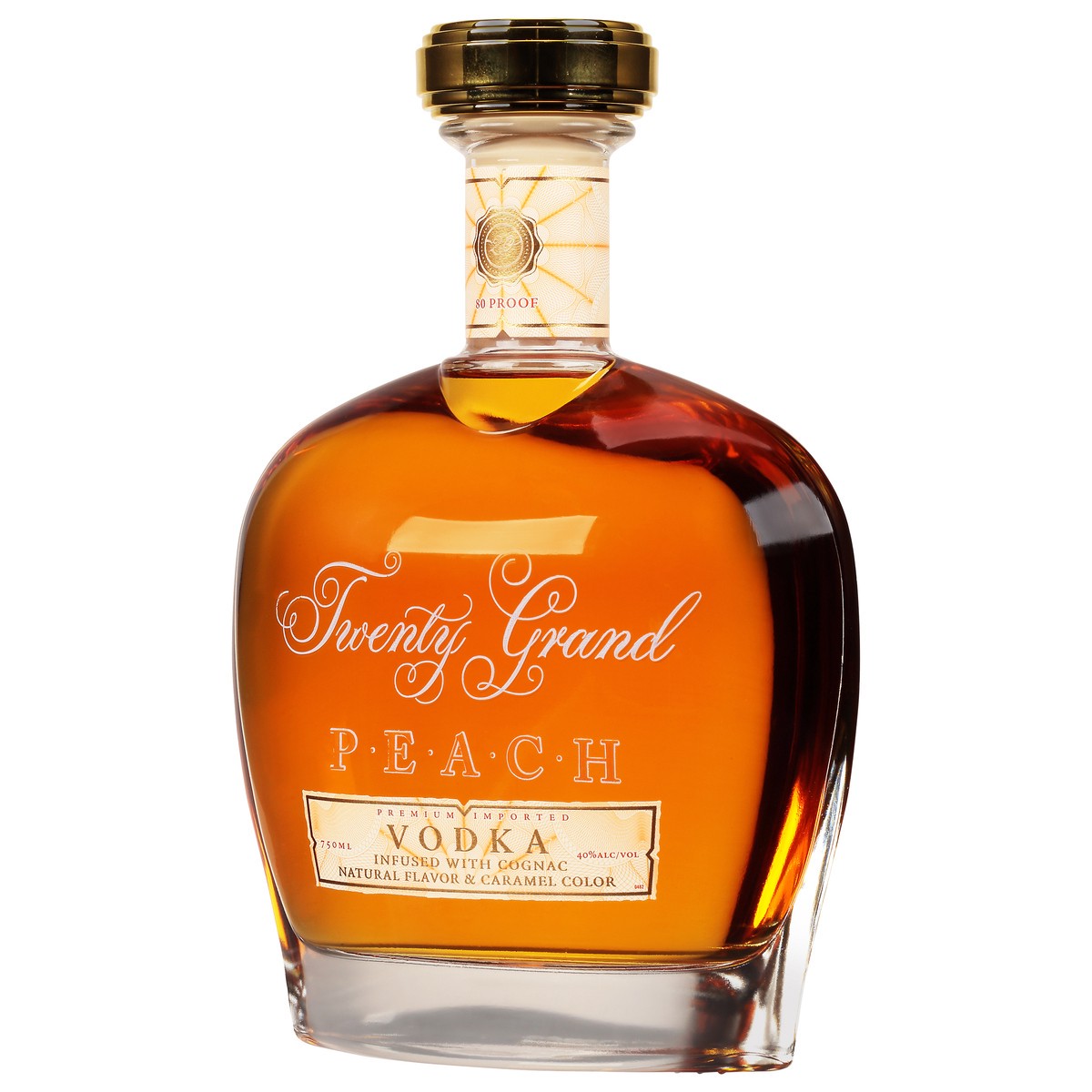 slide 11 of 11, Twenty Grand Peach Vodka, 750 ml
