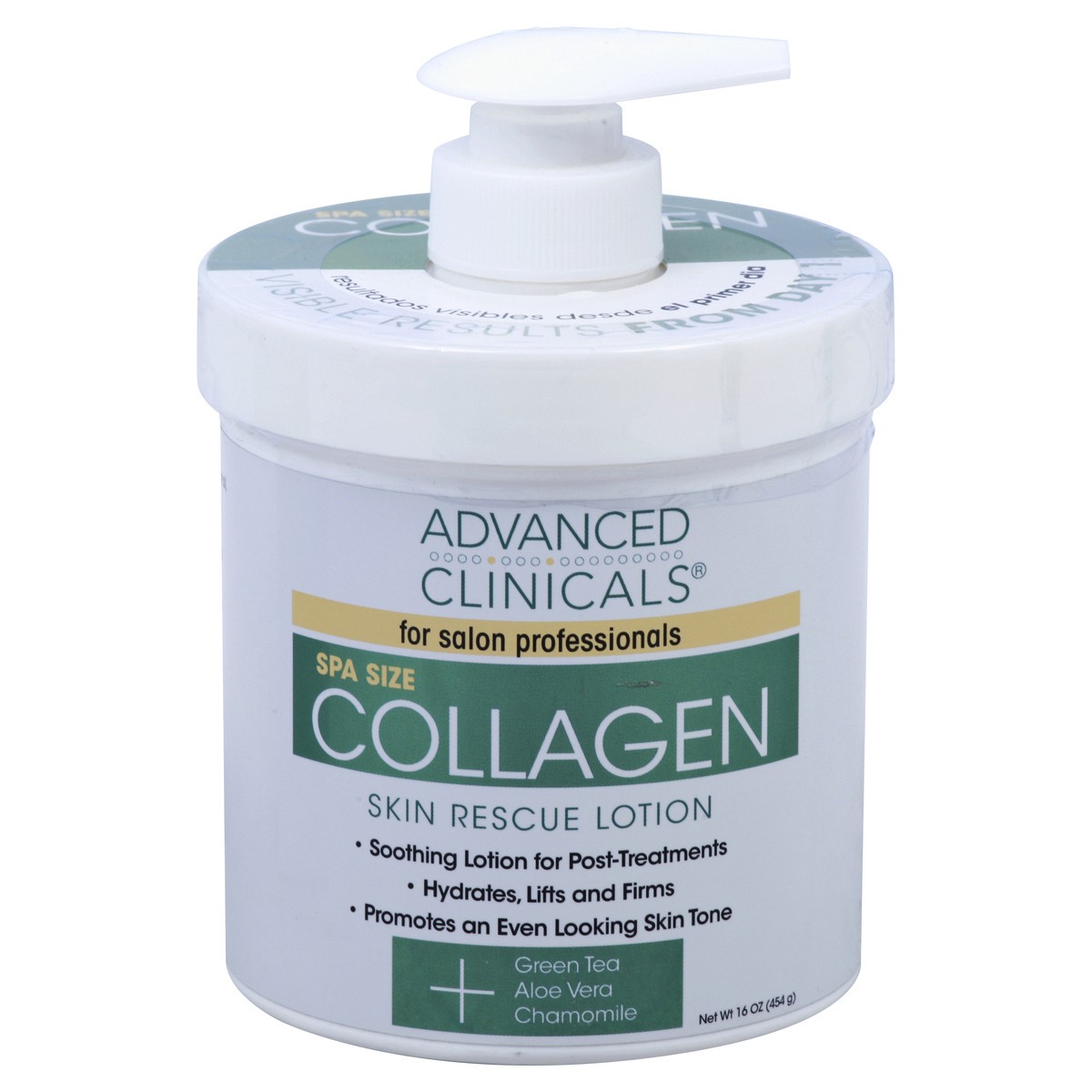 slide 1 of 9, Advanced Clinicals Skin Rescue Lotion 16 oz, 16 oz