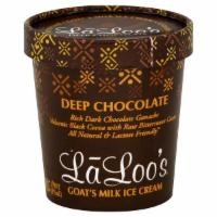 slide 1 of 1, LaLoo's Laloos Deep Chocolate Goat Milk Icecream, 16 fl oz