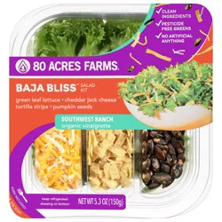 80 Acres Farms Baja Bliss Salad Kit 5.3 oz