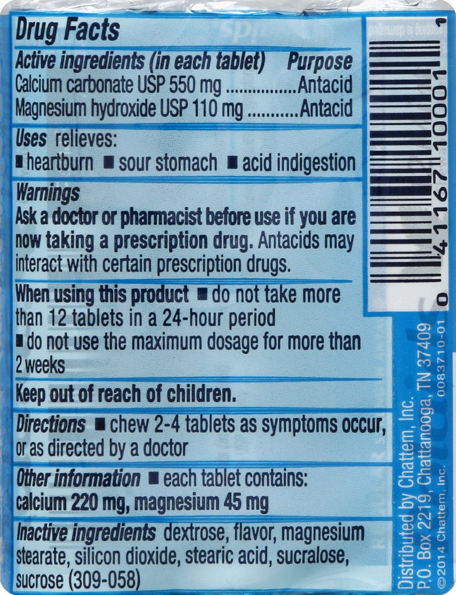 slide 6 of 6, Rolaids Regular Strength Mint Antacid Tablets, 3 pk; 12 ct