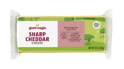 Giant Eagle Sharp Cheddar Cheese