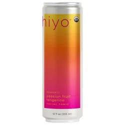 Hiyo Organic Passion Fruit Tangerine Social Tonic 12 fl oz