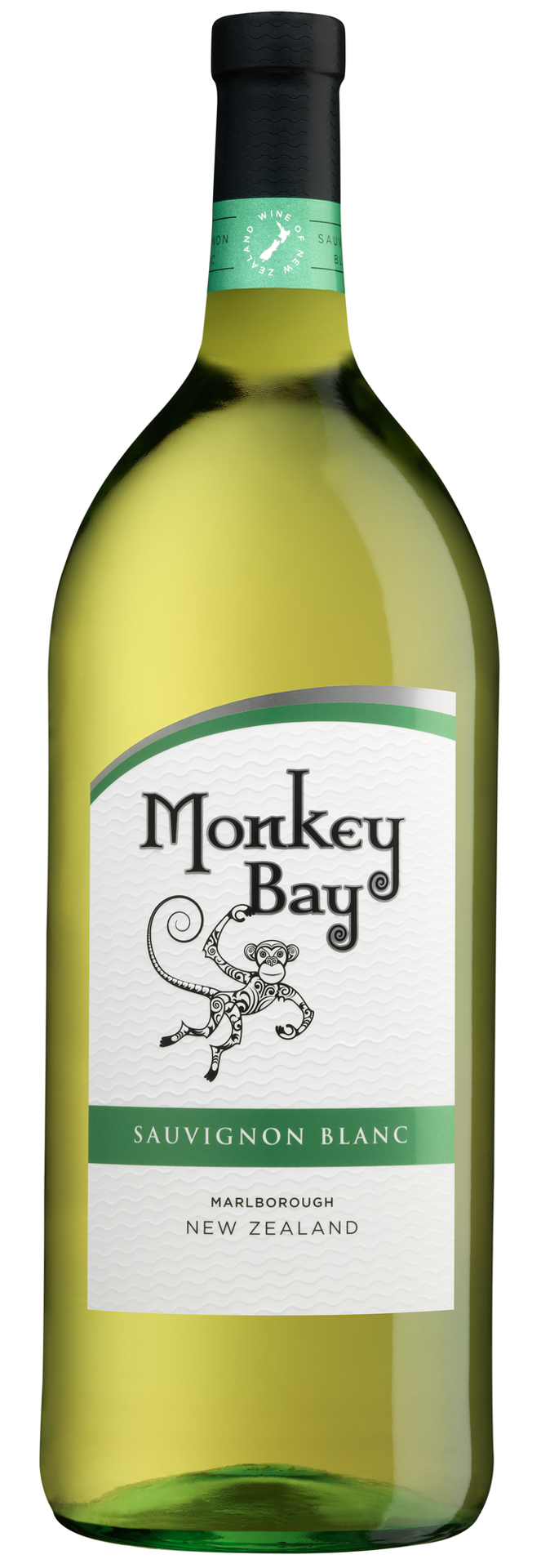 slide 1 of 2, Monkey Bay Sauvignon Blanc White Wine, 1.5 L Bottle, 50.72 fl oz