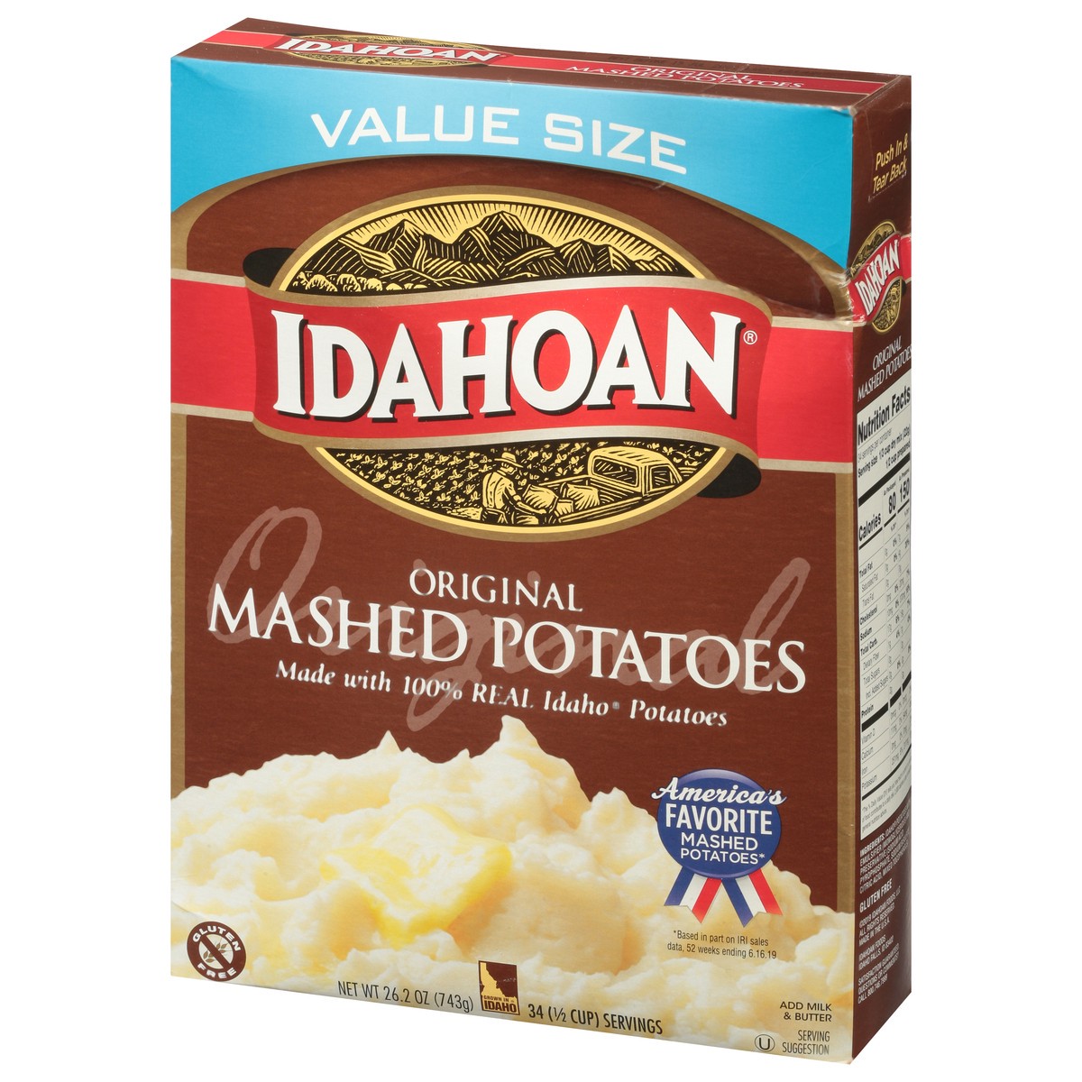 slide 2 of 9, Idahoan Original Mashed Potatoes Value Size 26.2 oz, 26.2 oz