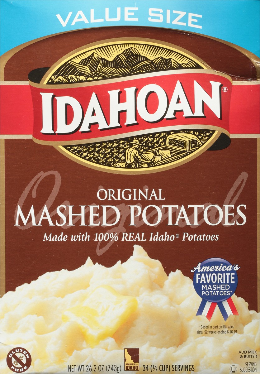 slide 4 of 9, Idahoan Original Mashed Potatoes Value Size 26.2 oz, 26.2 oz