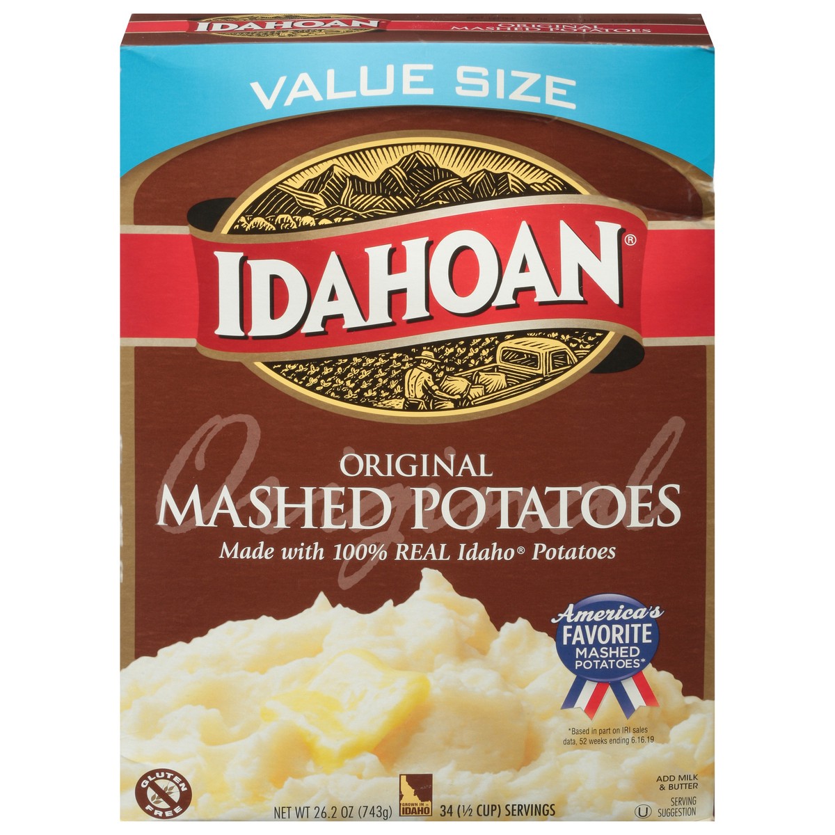 slide 1 of 9, Idahoan Original Mashed Potatoes Value Size 26.2 oz, 26.2 oz