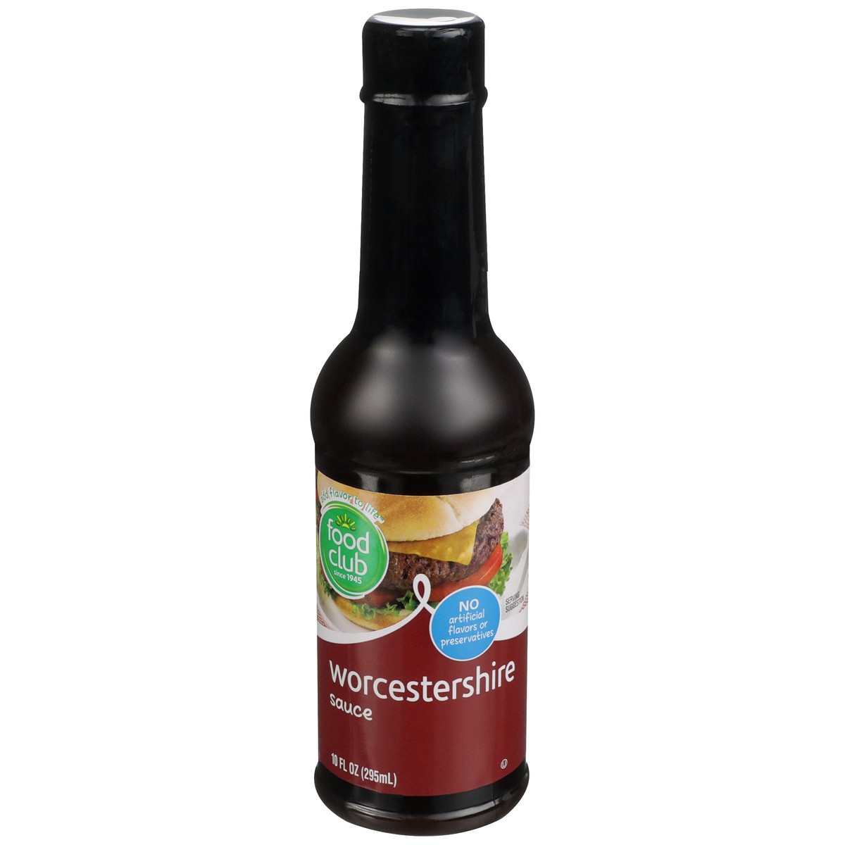 slide 1 of 9, Food Club Worcestershire Sauce, 10 oz