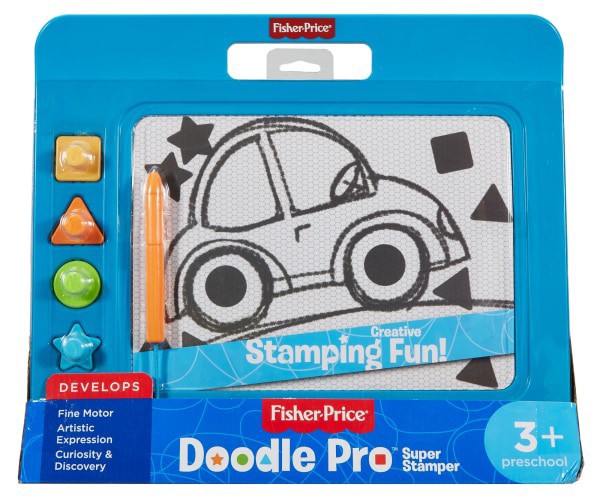 slide 8 of 13, Fisher-Price Doodle Pro Super Stamper, 1 ct