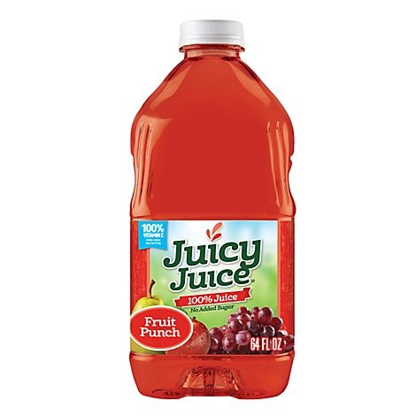 slide 1 of 1, Juicy Juice 100% Juice, Fruit Punch - 64 oz, 64 oz
