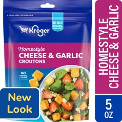 Kroger Homestyle Cheese & Garlic Croutons