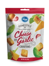 Kroger Homestyle Cheese & Garlic Croutons