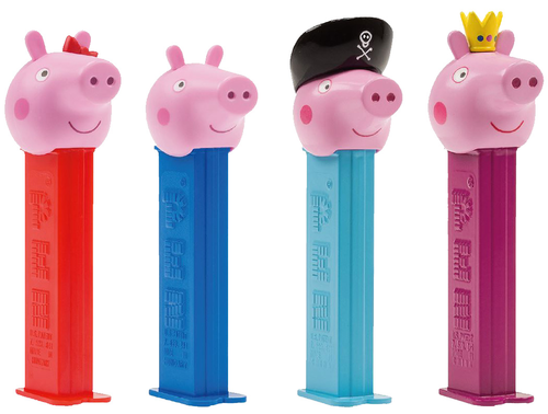 slide 1 of 1, PEZ Peppa Pig Assortment, 0.87 oz