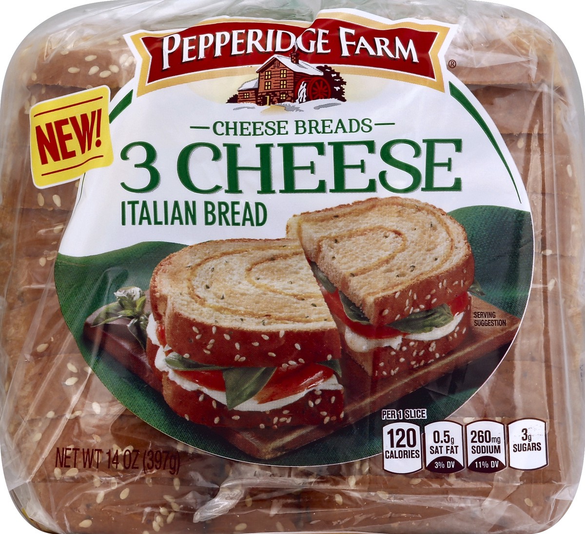 slide 2 of 5, Pepperidge Farm Bread 14 oz, 14 oz