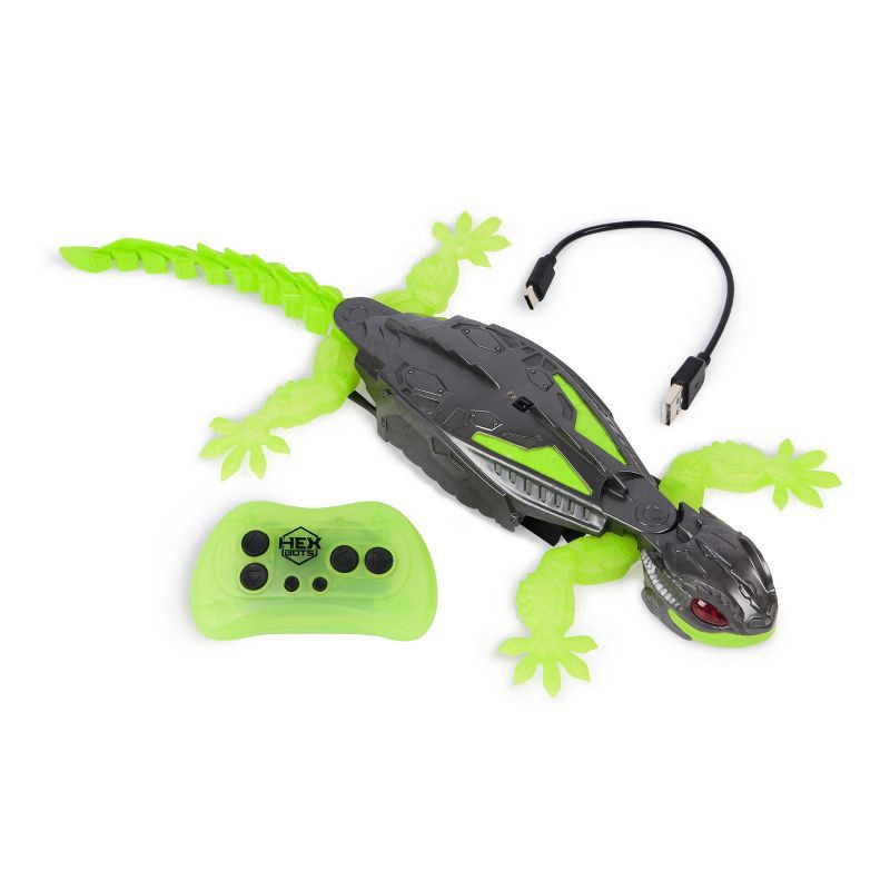 slide 2 of 9, HEX BOTS Wallcrawler Gecko Remote Control Robot Toy, 1 ct