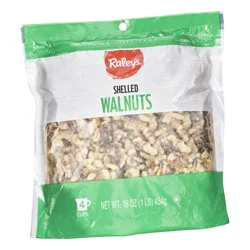 Raley's Shelled Walnuts Halves & Pieces 16 oz