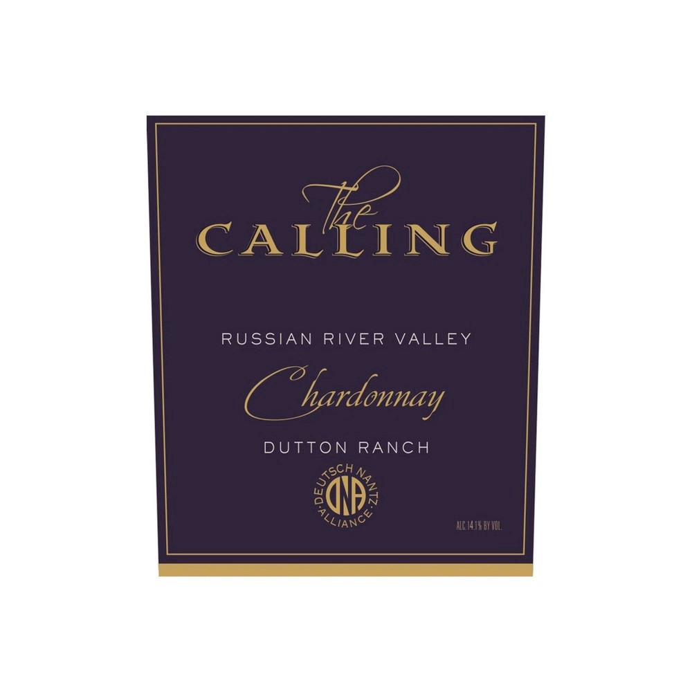 slide 3 of 6, The Calling Chardonnay Dutton Gold, 750ml, 750 ml