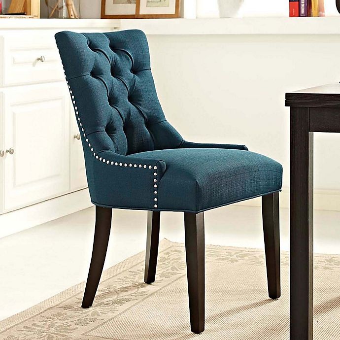 slide 1 of 4, Modway Regent Upholstered Dining Side Chair - Azure, 1 ct