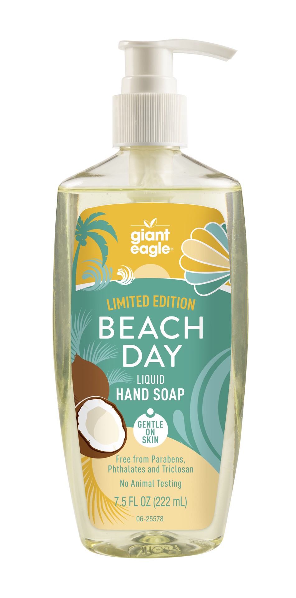 slide 1 of 1, Ge Beach Day Hand Soap, 7.5 oz